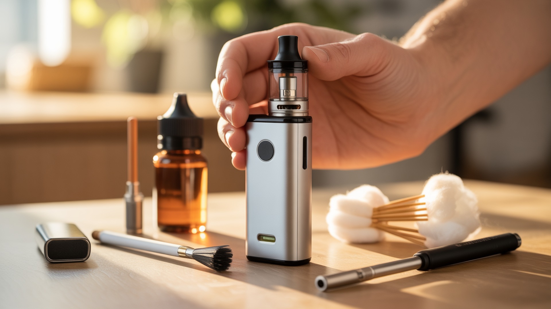 Entretien de votre cigarette électronique