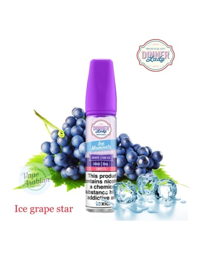 Dinner Lady Grape Ice 10ml