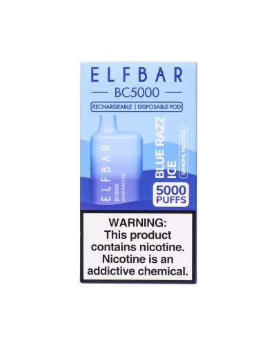 Elf Bar BC5000 Blue Razz Ice