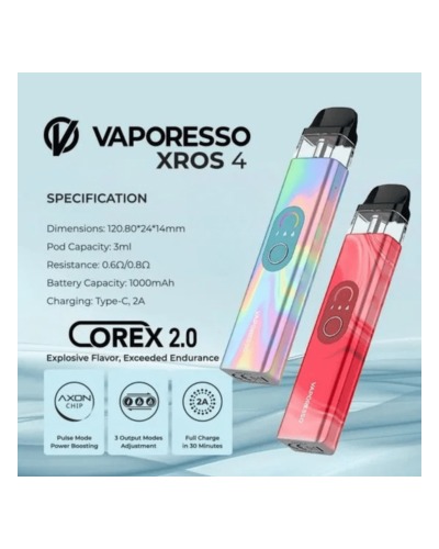 Vaporesso XROS 4 Pod Kit